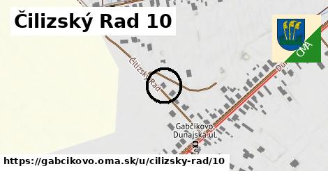 Čilizský Rad 10, Gabčíkovo