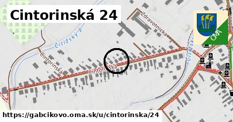 Cintorinská 24, Gabčíkovo