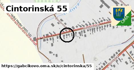 Cintorinská 55, Gabčíkovo
