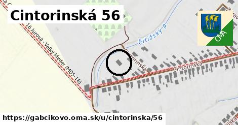 Cintorinská 56, Gabčíkovo