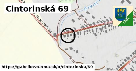 Cintorinská 69, Gabčíkovo