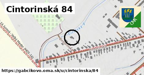 Cintorinská 84, Gabčíkovo