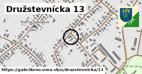 Družstevnícka 13, Gabčíkovo