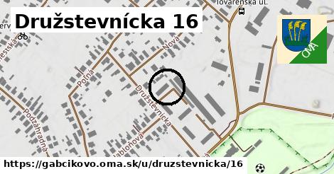 Družstevnícka 16, Gabčíkovo