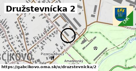 Družstevnícka 2, Gabčíkovo