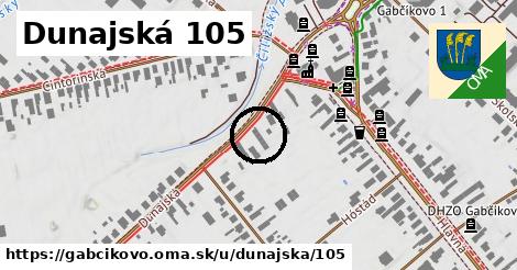 Dunajská 105, Gabčíkovo