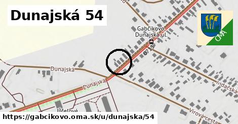 Dunajská 54, Gabčíkovo