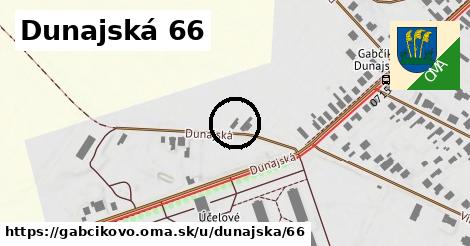 Dunajská 66, Gabčíkovo