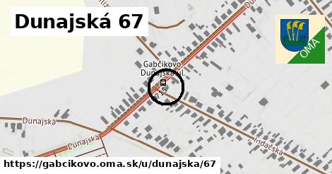 Dunajská 67, Gabčíkovo