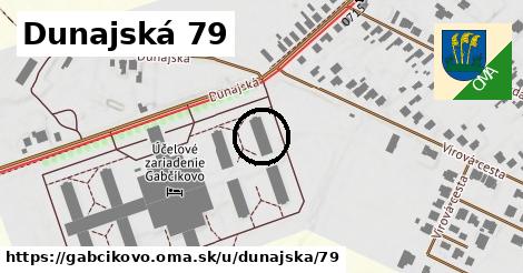 Dunajská 79, Gabčíkovo