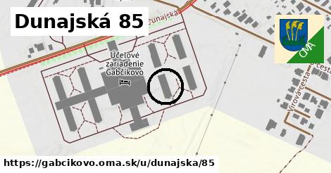 Dunajská 85, Gabčíkovo