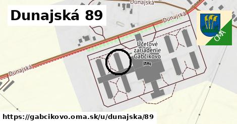 Dunajská 89, Gabčíkovo