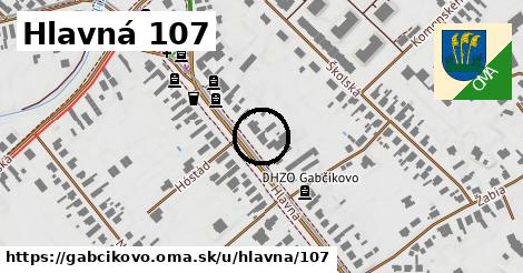 Hlavná 107, Gabčíkovo