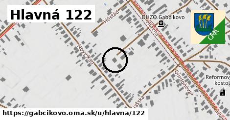 Hlavná 122, Gabčíkovo