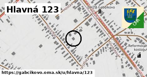 Hlavná 123, Gabčíkovo