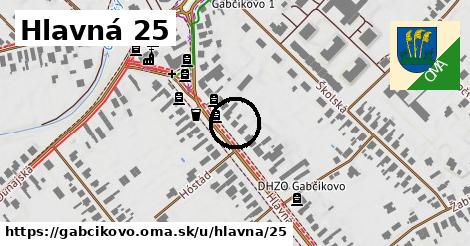 Hlavná 25, Gabčíkovo