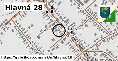 Hlavná 28, Gabčíkovo