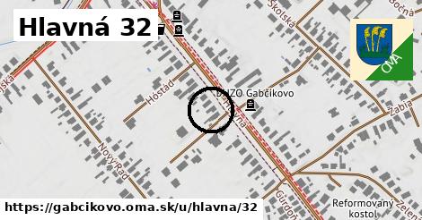 Hlavná 32, Gabčíkovo