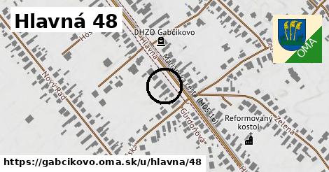 Hlavná 48, Gabčíkovo