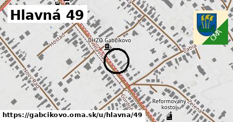 Hlavná 49, Gabčíkovo