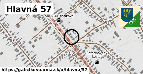 Hlavná 57, Gabčíkovo