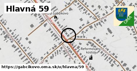 Hlavná 59, Gabčíkovo