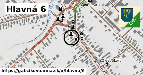 Hlavná 6, Gabčíkovo