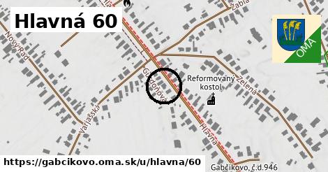 Hlavná 60, Gabčíkovo