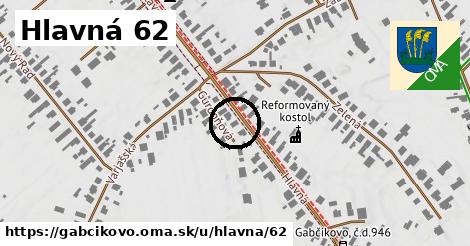 Hlavná 62, Gabčíkovo