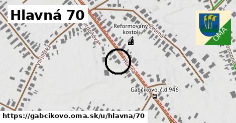 Hlavná 70, Gabčíkovo