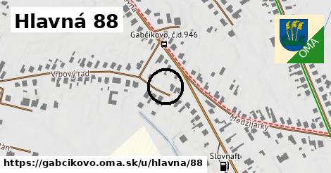 Hlavná 88, Gabčíkovo