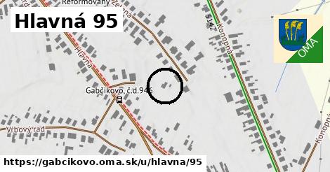 Hlavná 95, Gabčíkovo