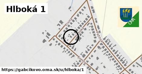 Hlboká 1, Gabčíkovo