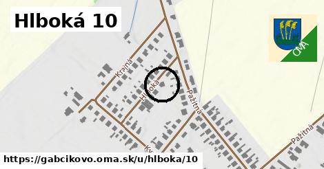 Hlboká 10, Gabčíkovo