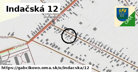 Indačská 12, Gabčíkovo