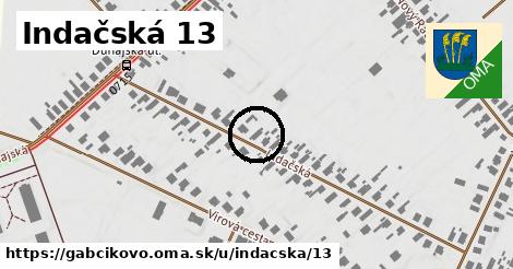 Indačská 13, Gabčíkovo