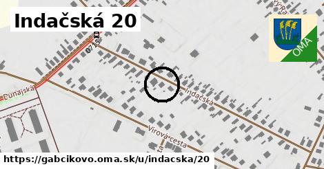 Indačská 20, Gabčíkovo