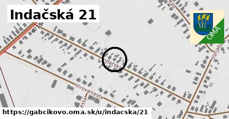 Indačská 21, Gabčíkovo