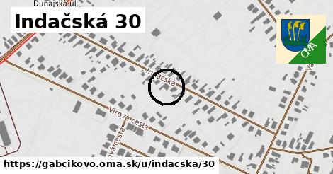 Indačská 30, Gabčíkovo