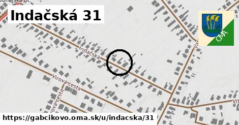 Indačská 31, Gabčíkovo