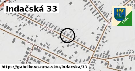 Indačská 33, Gabčíkovo