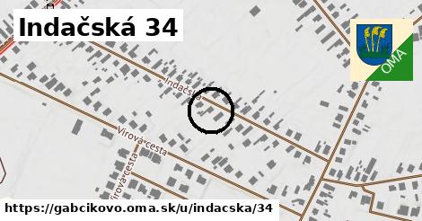 Indačská 34, Gabčíkovo