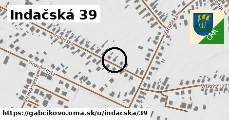 Indačská 39, Gabčíkovo