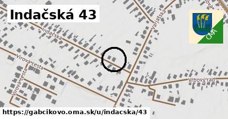 Indačská 43, Gabčíkovo