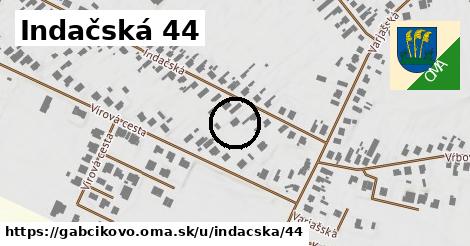 Indačská 44, Gabčíkovo