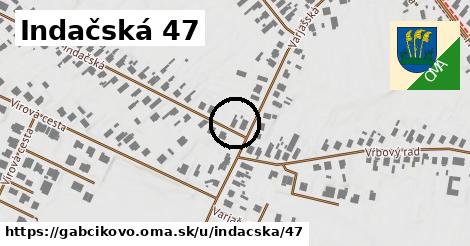 Indačská 47, Gabčíkovo