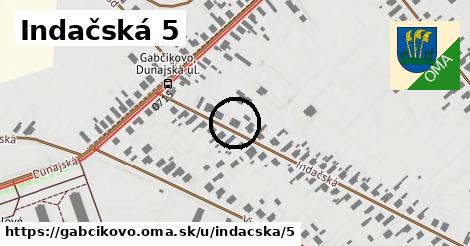 Indačská 5, Gabčíkovo