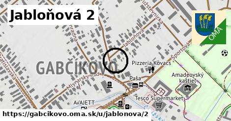 Jabloňová 2, Gabčíkovo
