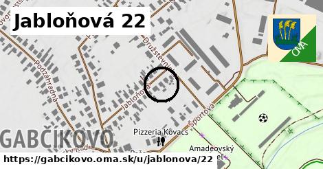 Jabloňová 22, Gabčíkovo