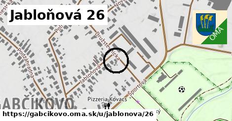 Jabloňová 26, Gabčíkovo